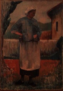 Farmers Wife in Clogs, 1892