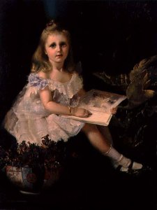 Louise, daughter of the Hon. L.L. Smith, c.1888