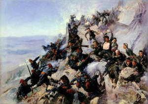 The Defence of the Eagle Aerie on the Shipka in 1877, 1893