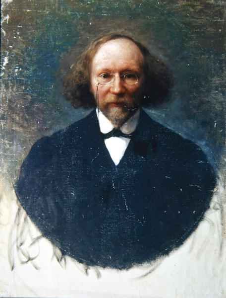 Portrait of the author Vyacheslav Ivanov, c.1910