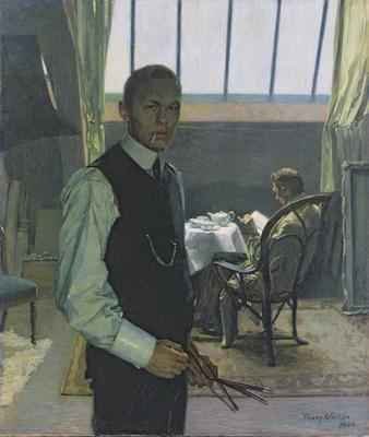 Self Portrait in the Studio 1904