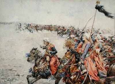 Charge of the Mamelukes at the Battle of Austerlitz 2nd December 1805