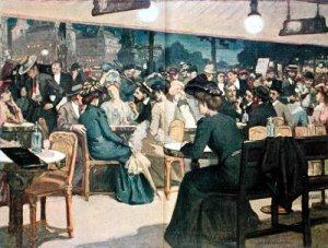 An Open Air Concert Paris 1920