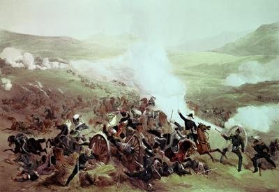 The Cavalry Charge at Balaclava 25th October 1854