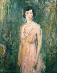 Lady in a Pink Dress 1927