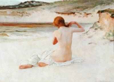 Nude on a Beach 1898