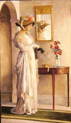 A Moments Reflection 1909