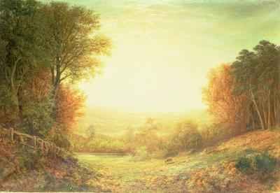 On Hampstead Heath in 1862 or When the Sun in Splendour Fades 1862