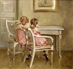 Children at the Table 1918