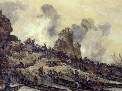 Don Cossacks Capturing the Fortress of Azov