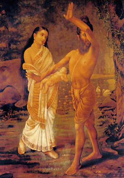 Birth of Sakunthala