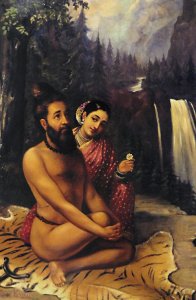 Vishwamitra and Menaka