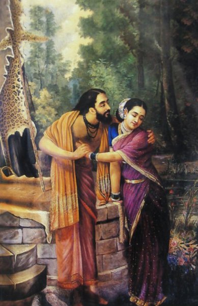 Arjuna and Subhadra