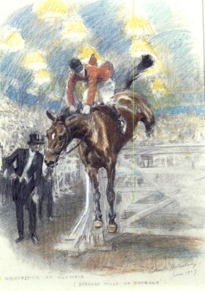 Night Flying at Olympia Bernard Mills on Courage