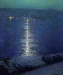 Moonlight on the River