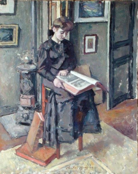 Girl Reading a Book