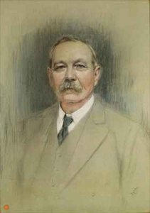 Portrait of Sir Arthur Conan Doyle