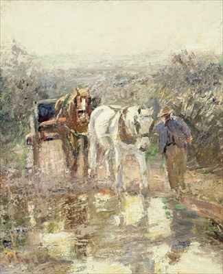 Horses and Cart