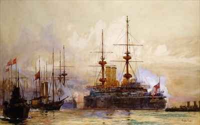 The Funeral Cortege of Queen Victoria