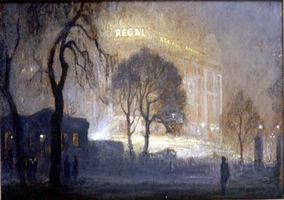 The Regal from Hyde Park on a Misty Night