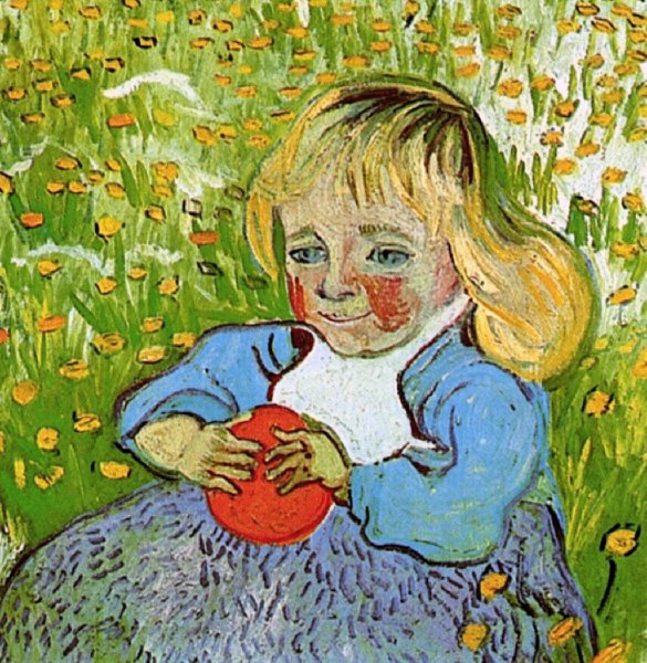 Child With Orange