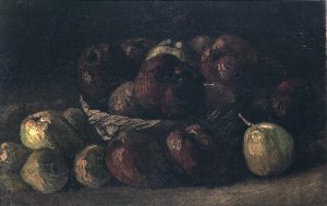 Still Life With A Basket Of Apples