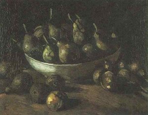 Still Life With An Earthen Bowl And Pears