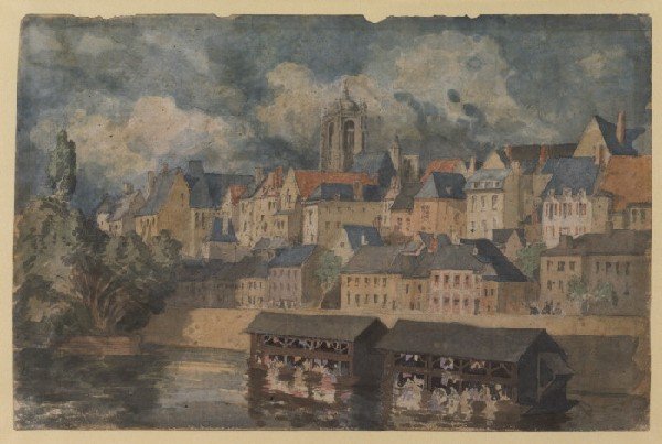 River Town In Northern France