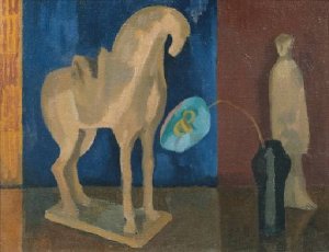 Still Life With Tang Horse