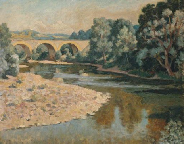 Bridge Over The Allier