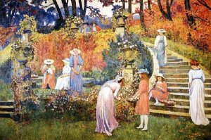 The Garden Of Felicien Rops At Essone