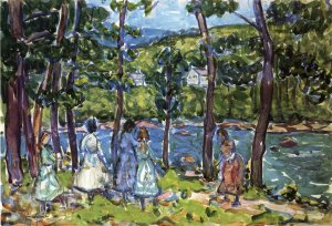 Girls On The Riverbank