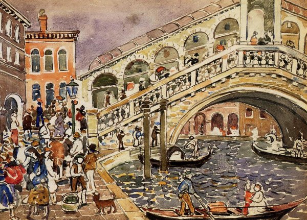 Rialto Bridge Aka The Rialto Bridge  Venice