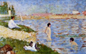 Bathers In The Water