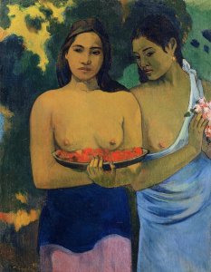 Two Girls Bathing