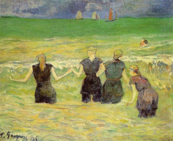 Women Bathing Dieppe