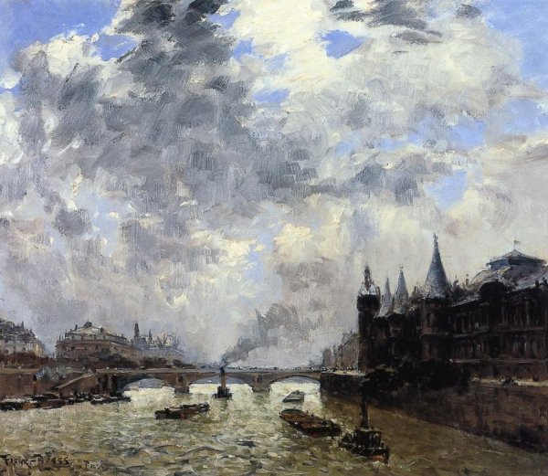 The Seine At Paris