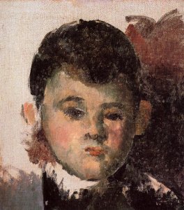 Portrait Of Paul Cezanne  The Artists Son