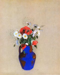 Poppies In A Vase