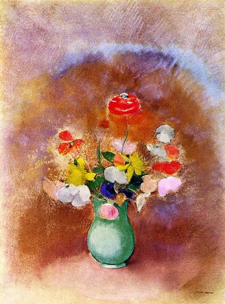 Poppies In A Vase