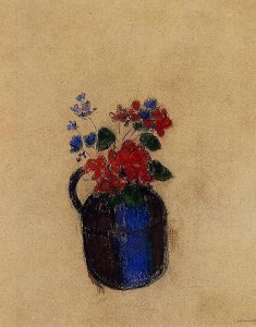 Small Bouquet In A Pitcher