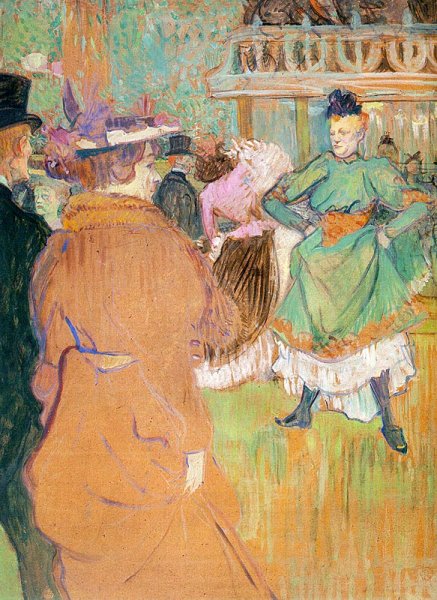 The Beginning of the Quadrille at the Moulin Rouge 1892