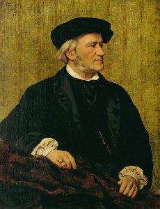 Portrait of Richard Wagner 1813-83 1883