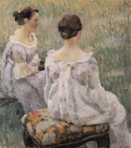 Two Seated Women, 1899