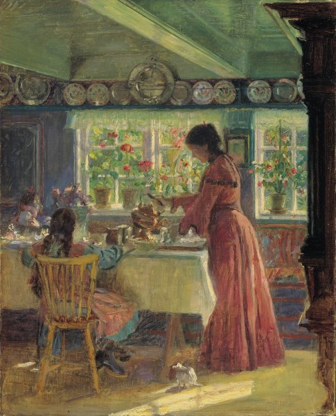 Pouring the Morning Coffee, 190