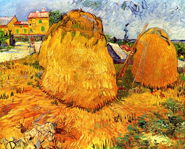 Haystacks In Provence