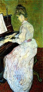 Marguerite Gachet At The Piano