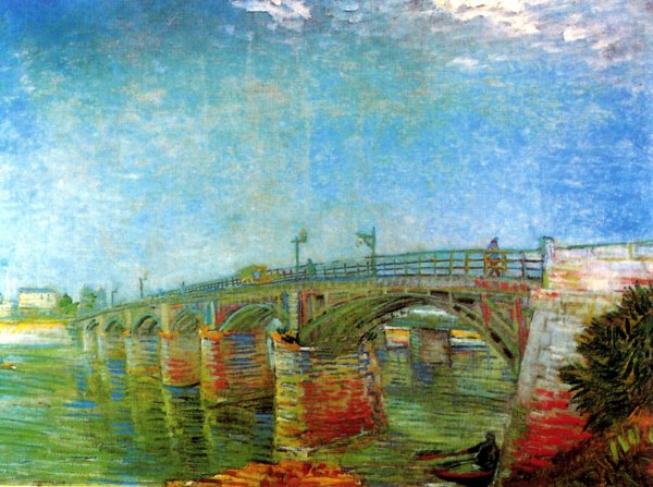 The Seine Bridge At Asnieres