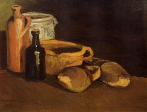 Still Life With Clogs And Pots