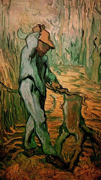 The Woodcutter (after Millet)